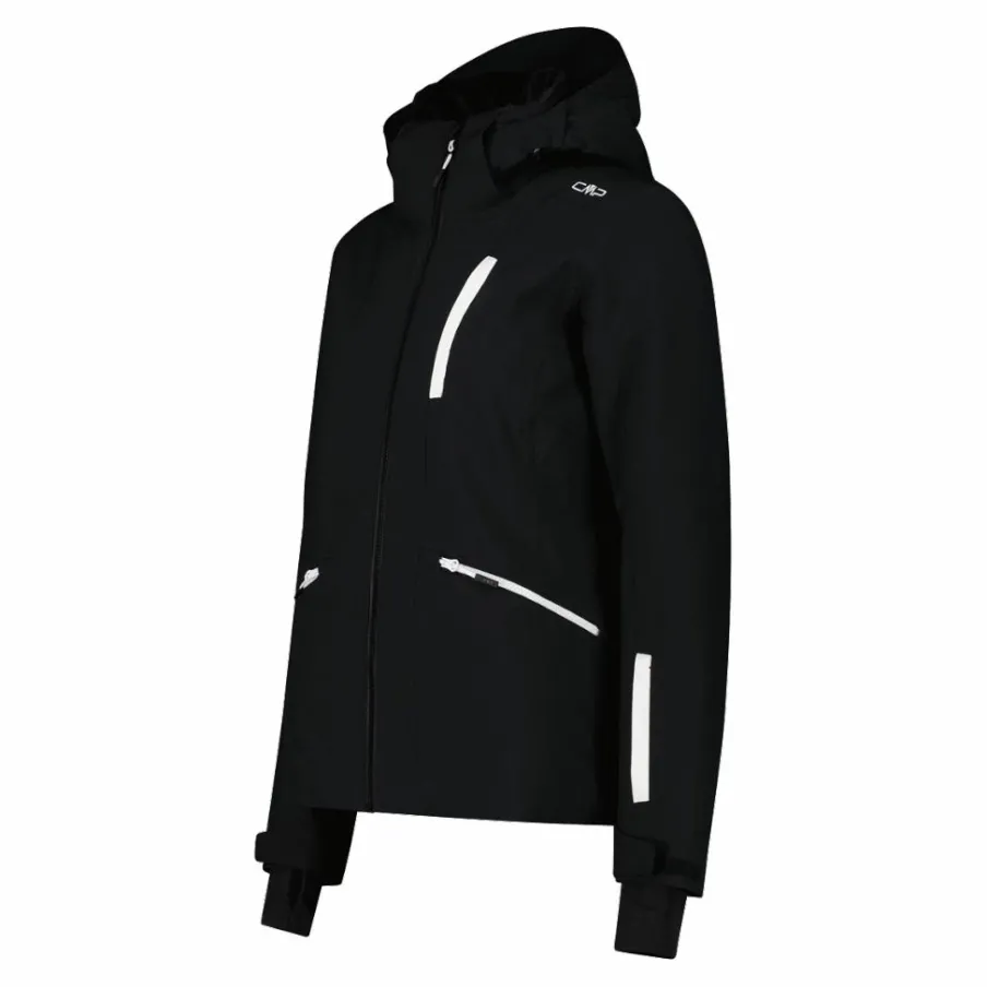 Donna CMP Giacche Invernali|Giacche Sci^Giacca da sci da donna in 4-way stretch con cappuccio staccabile