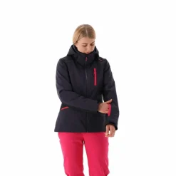 Donna CMP Giacche Invernali|Giacche Sci^Giacca da sci da donna in 4-way stretch con cappuccio staccabile