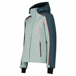 Donna CMP Giacche Sci|Giacche Invernali^Giacca da sci da donna in 4-way stretch con cappuccio staccabile