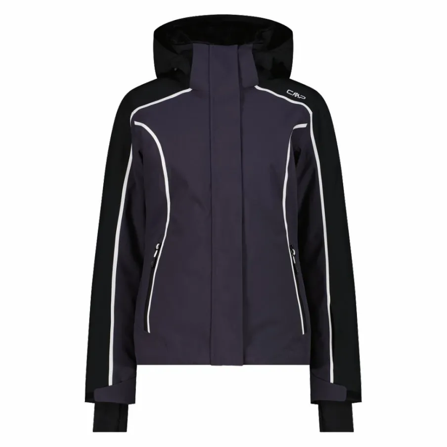 Donna CMP Giacche Sci|Giacche Invernali^Giacca da sci da donna in 4-way stretch con cappuccio staccabile