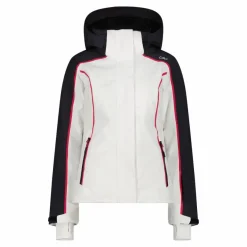 Donna CMP Giacche Sci|Giacche Invernali^Giacca da sci da donna in 4-way stretch con cappuccio staccabile