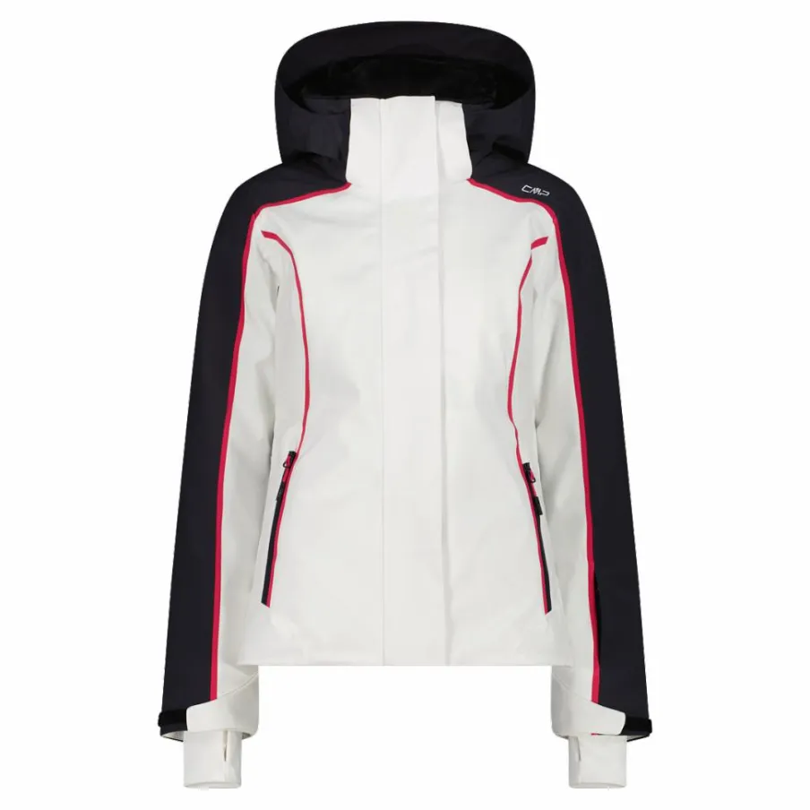Donna CMP Giacche Sci|Giacche Invernali^Giacca da sci da donna in 4-way stretch con cappuccio staccabile