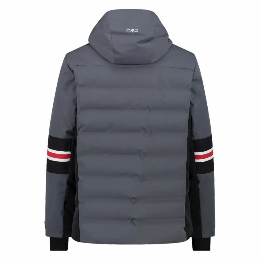 Uomo CMP Giacche Sci|Giacche Invernali^Giacca da sci da uomo in twill con cappuccio 4 way stretch