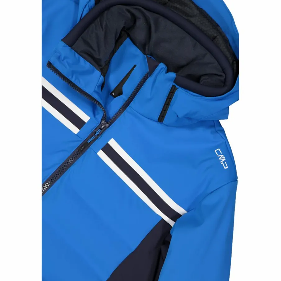 Uomo CMP Giacche Sci|Giacche Invernali^Giacca da sci da uomo in twill con cappuccio 4 way stretch