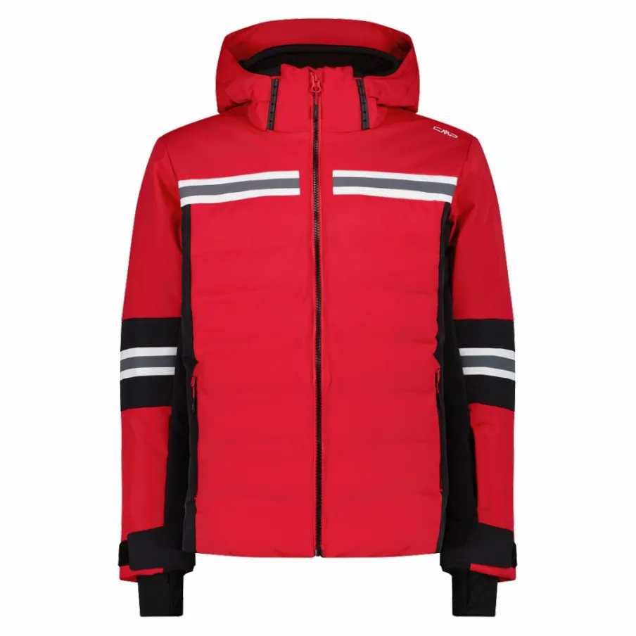 Uomo CMP Giacche Sci|Giacche Invernali^Giacca da sci da uomo in twill con cappuccio 4 way stretch