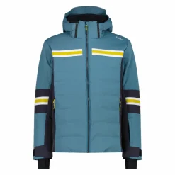 Uomo CMP Giacche Sci|Giacche Invernali^Giacca da sci da uomo in twill con cappuccio 4 way stretch