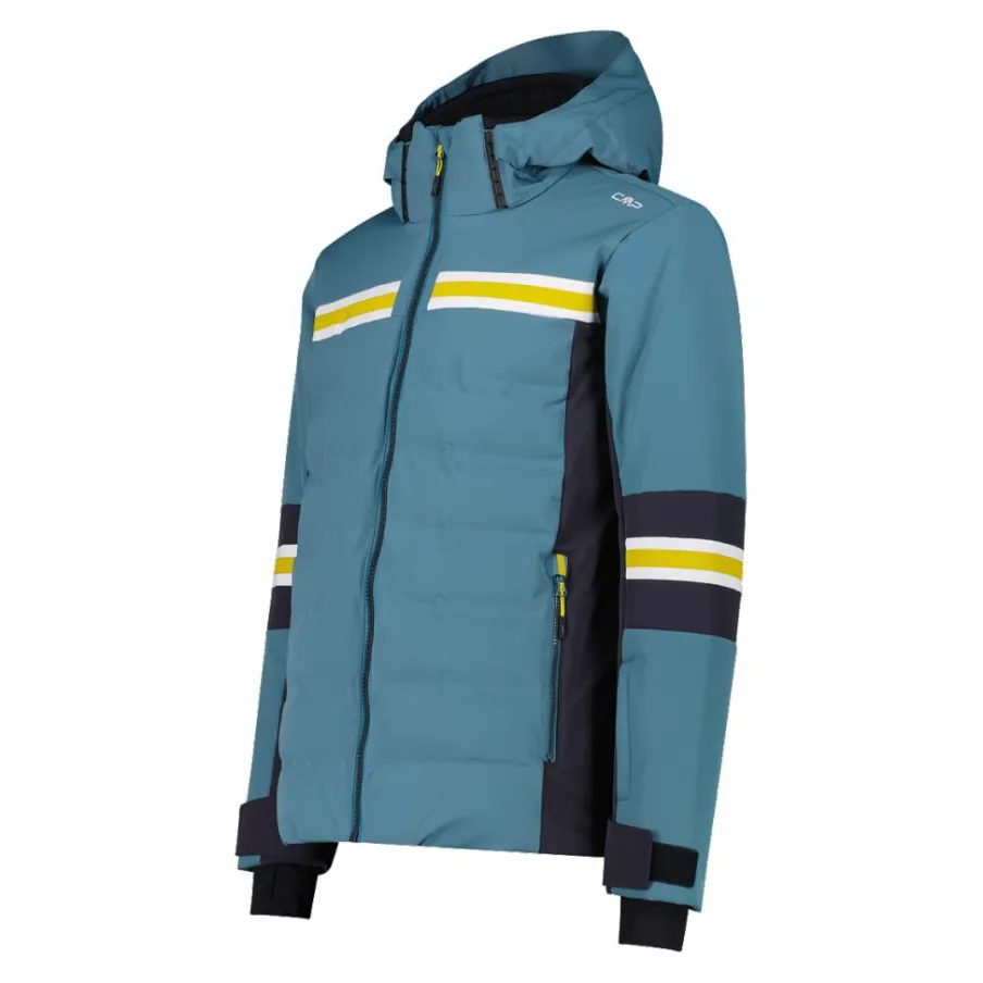 Uomo CMP Giacche Sci|Giacche Invernali^Giacca da sci da uomo in twill con cappuccio 4 way stretch