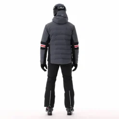 Uomo CMP Giacche Sci|Giacche Invernali^Giacca da sci da uomo in twill con cappuccio 4 way stretch