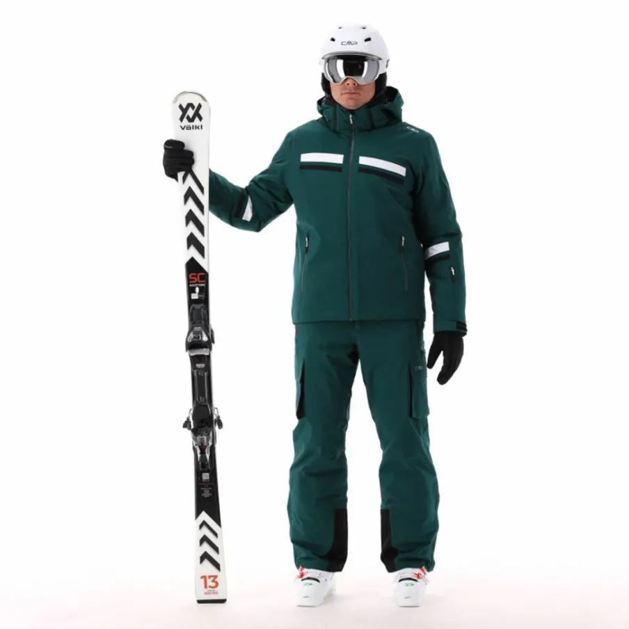 Uomo CMP Giacche Invernali|Giacche Sci^Giacca da sci da uomo in twill con cappuccio