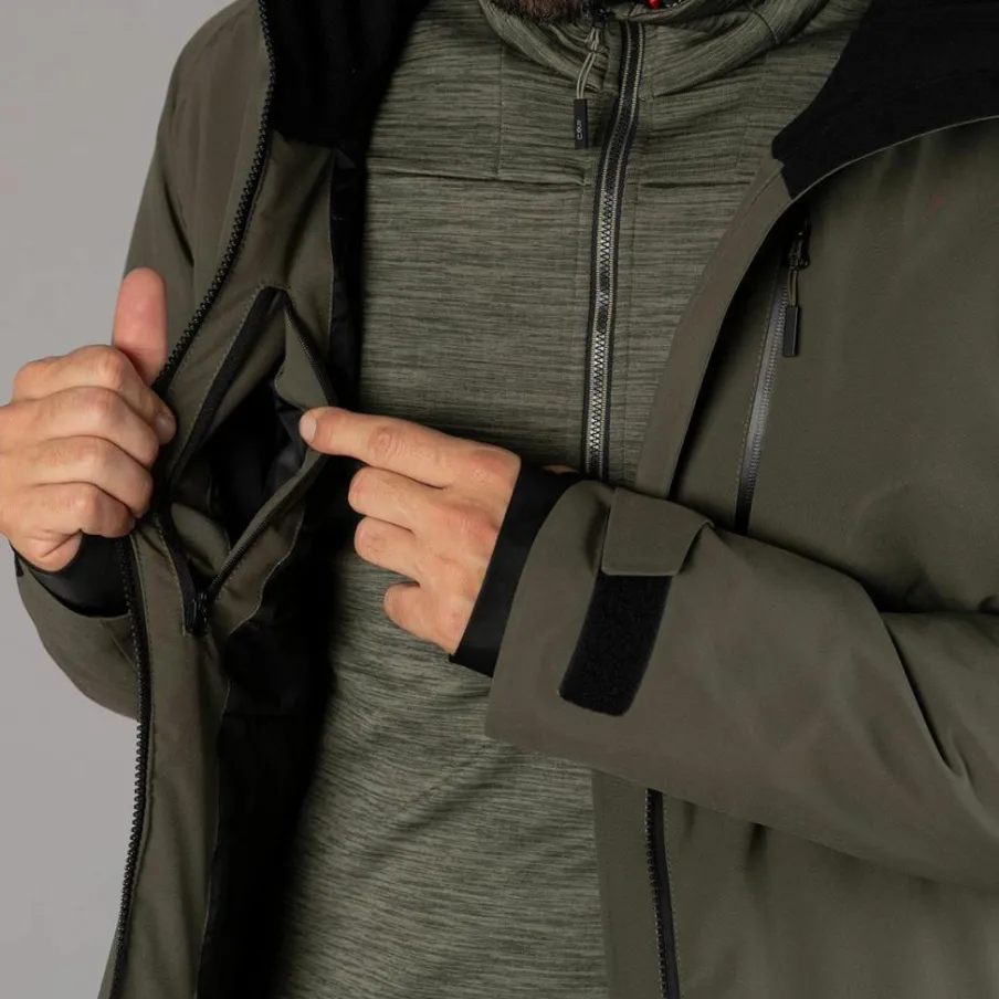 Uomo CMP Giacche Sci|Giacche Invernali^Giacca da sci e snowboard da uomo in mechanical stretch loose fit