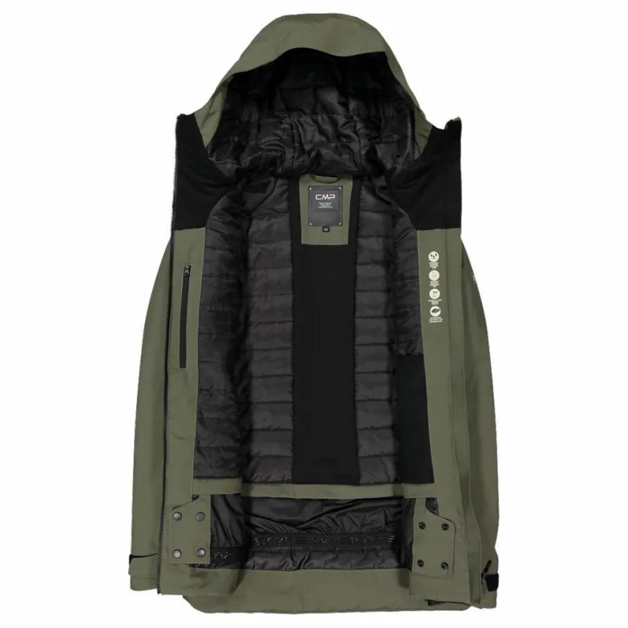 Uomo CMP Giacche Sci|Giacche Invernali^Giacca da sci e snowboard da uomo in mechanical stretch loose fit