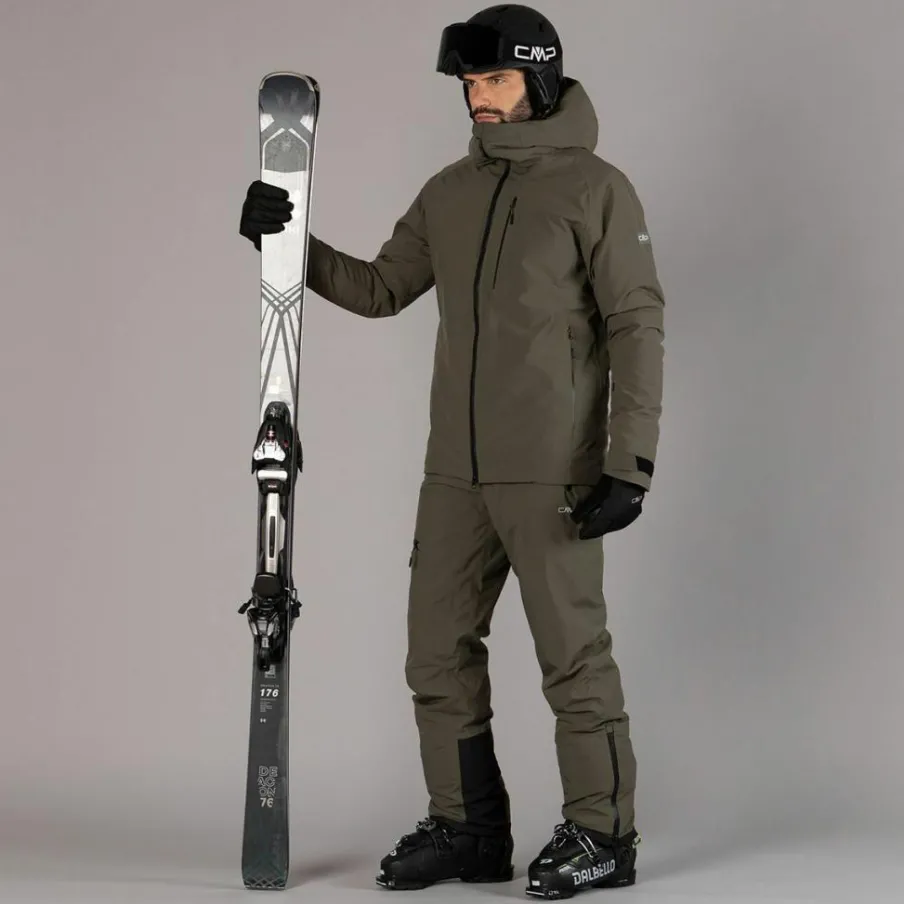 Uomo CMP Giacche Sci|Giacche Invernali^Giacca da sci e snowboard da uomo in mechanical stretch loose fit