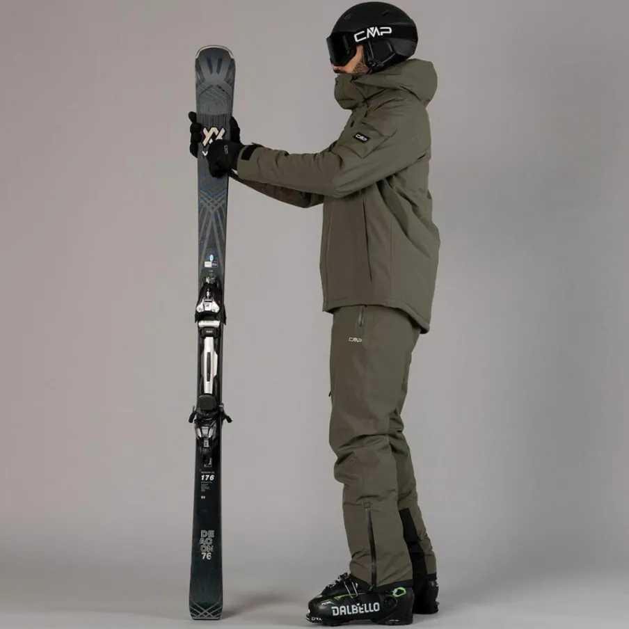 Uomo CMP Giacche Sci|Giacche Invernali^Giacca da sci e snowboard da uomo in mechanical stretch loose fit