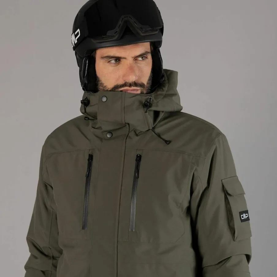 Uomo CMP Giacche Sci|Giacche Invernali^Giacca da sci e snowboard da uomo in mechanical stretch loose fit