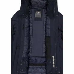 Uomo CMP Giacche Sci|Giacche Invernali^Giacca da sci e snowboard da uomo in mechanical stretch loose fit