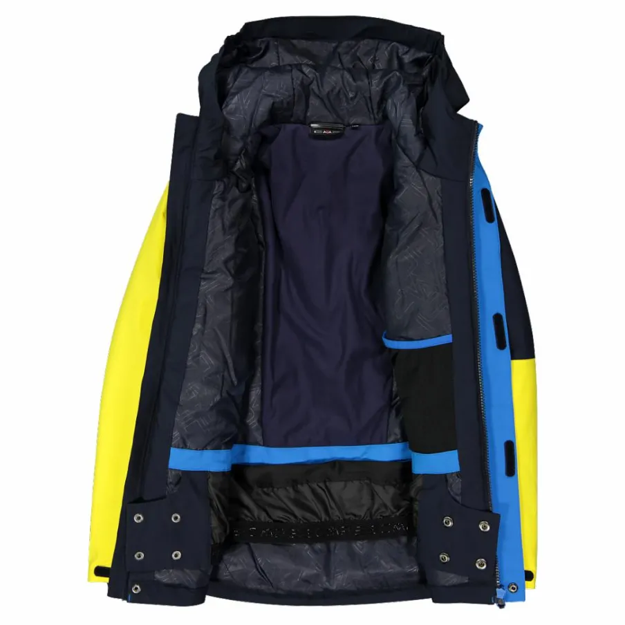 Bambino CMP Giacche E Pantaloni Da Sci^Giacca da sci in twill da bambino con cappuccio