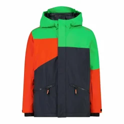 Bambino CMP Giacche E Pantaloni Da Sci^Giacca da sci in twill da bambino con cappuccio