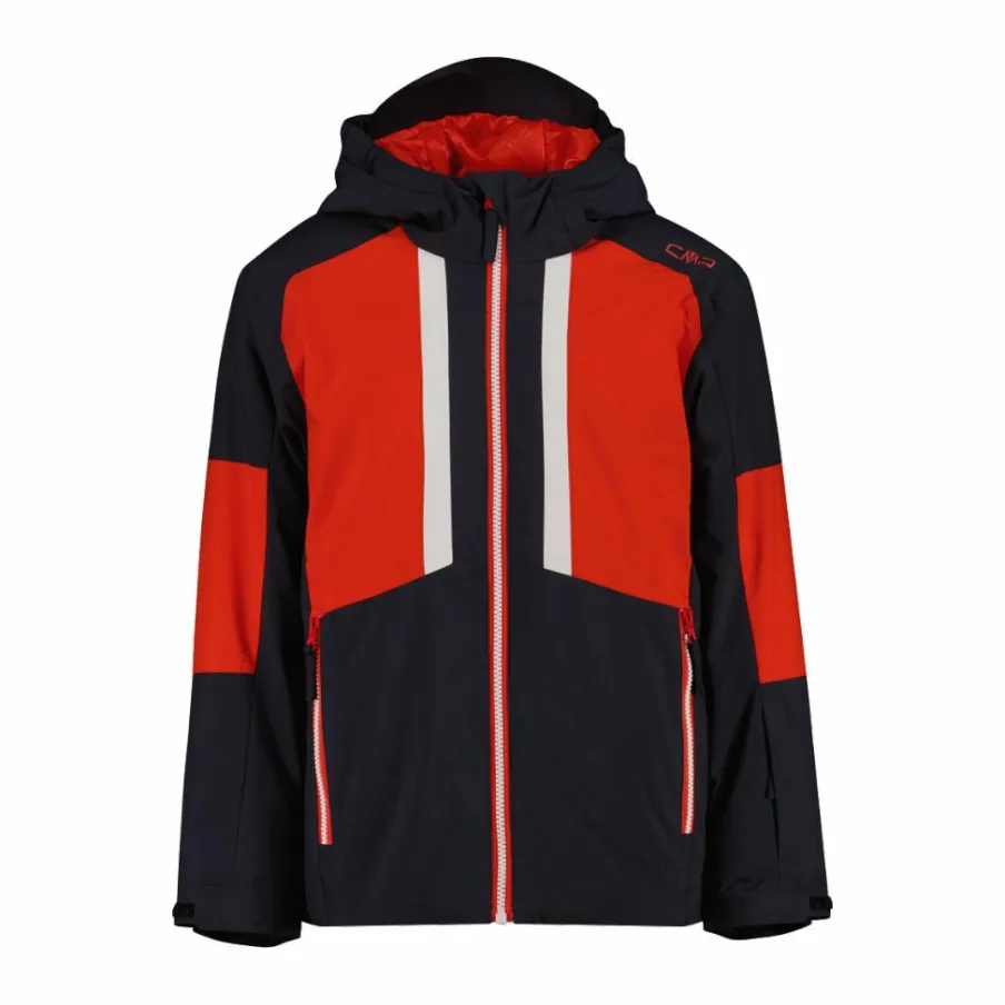 Bambino CMP Giacche E Pantaloni Da Sci^Giacca da sci in twill da bambino con cappuccio