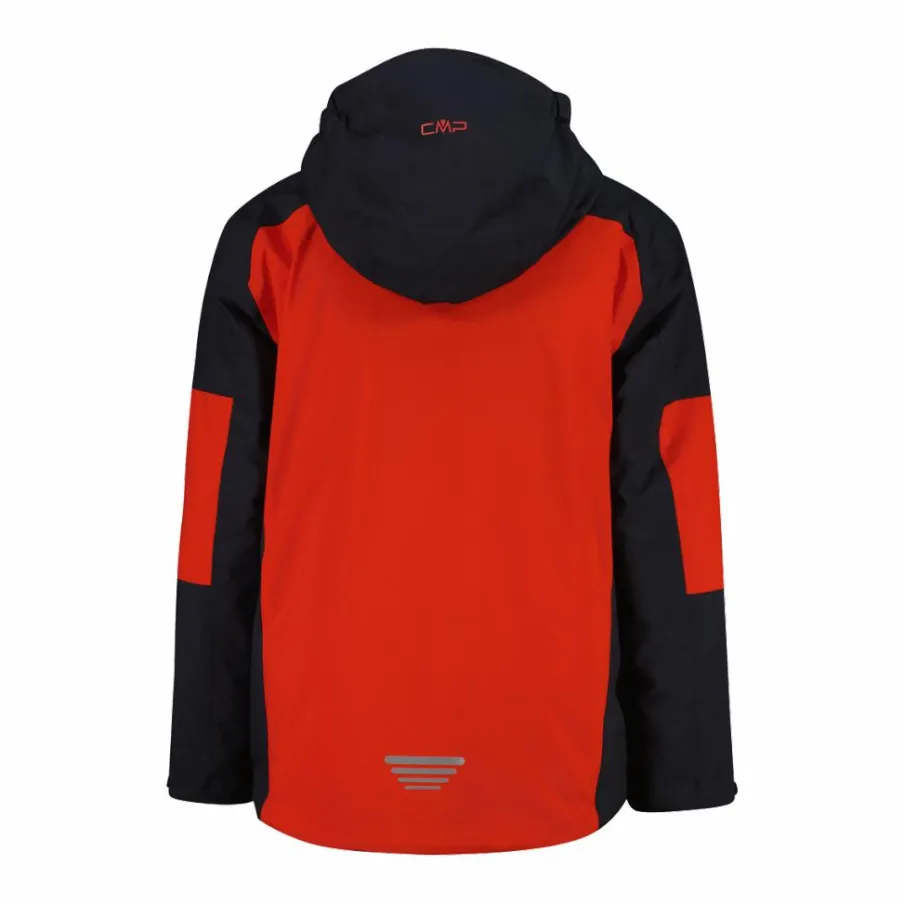 Bambino CMP Giacche E Pantaloni Da Sci^Giacca da sci in twill da bambino con cappuccio