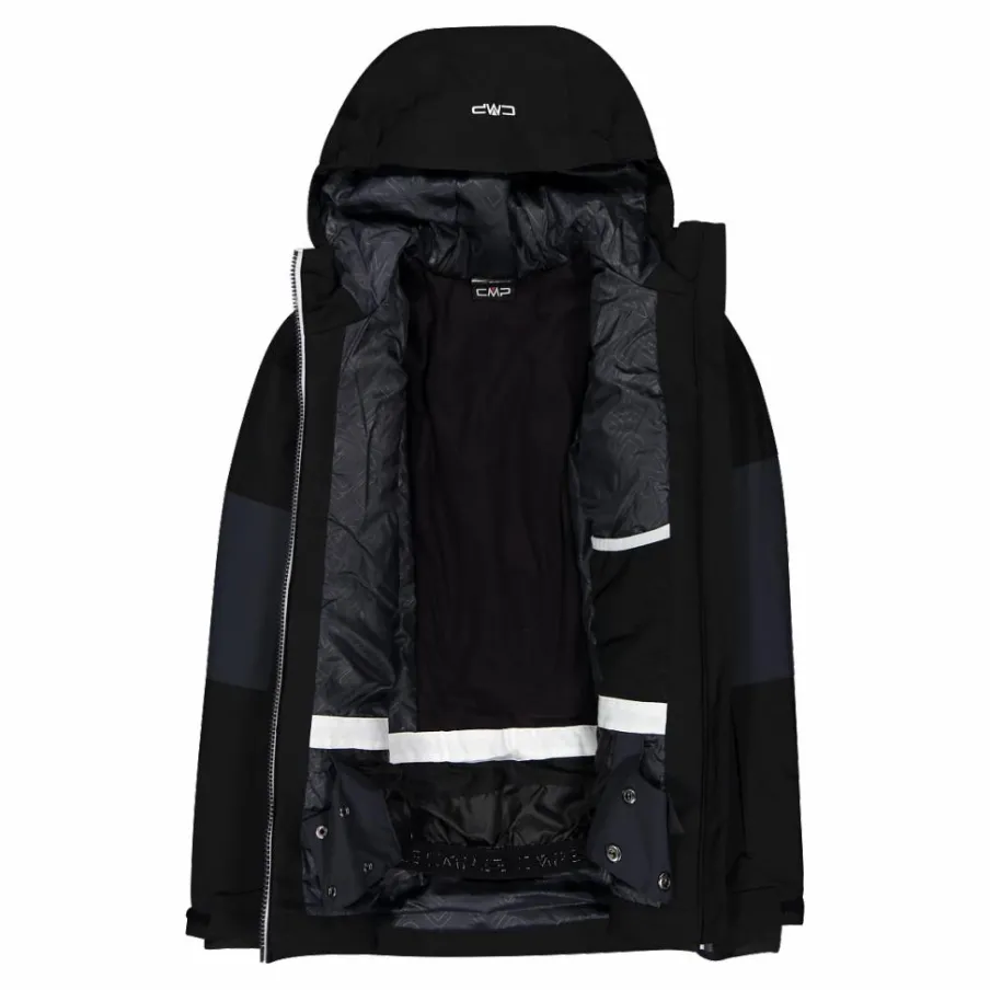 Bambino CMP Giacche E Pantaloni Da Sci^Giacca da sci in twill da bambino con cappuccio