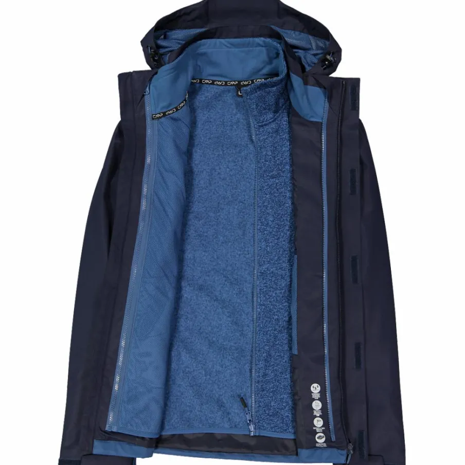 Uomo CMP Giacche Trekking^Giacca da uomo 3 in una con pile interno staccabile