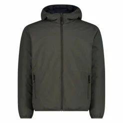 Uomo CMP Giacche Imbottite E Piumini|Giacche Invernali^Giacca da uomo double face con cappuccio