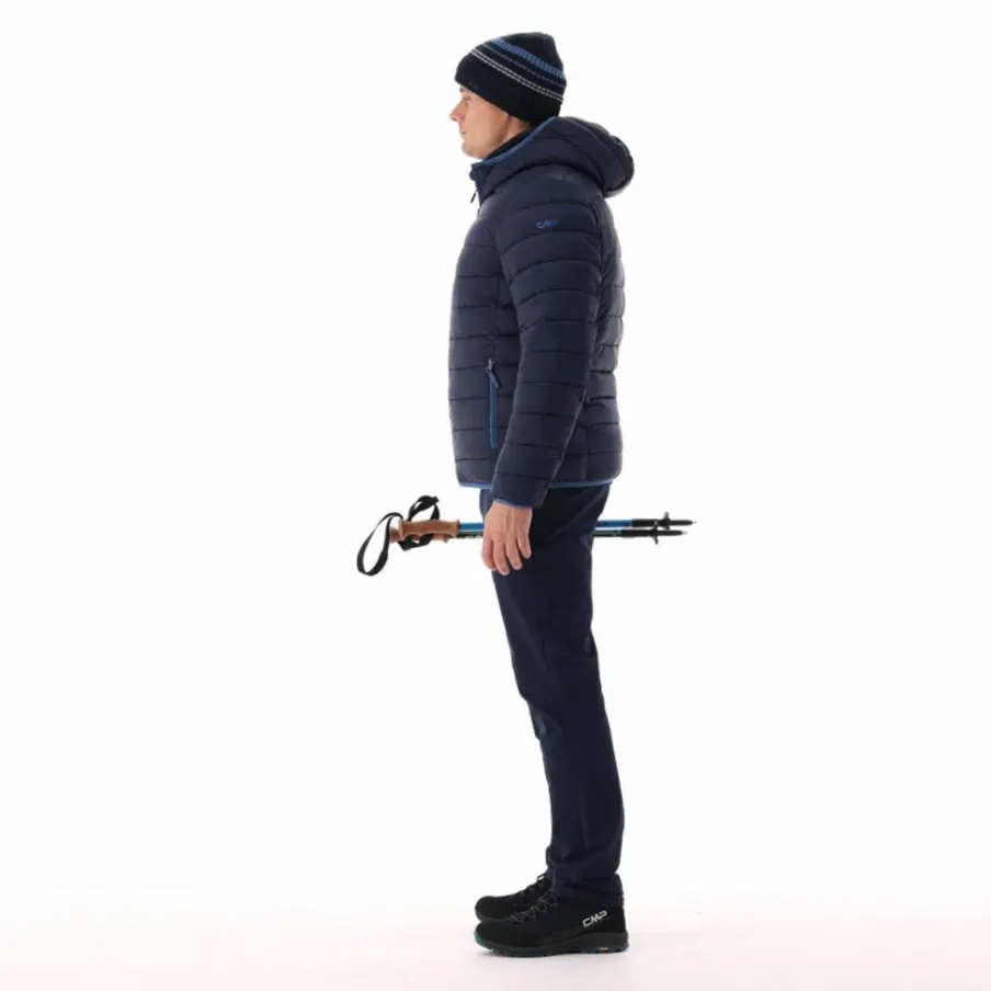 Uomo CMP Giacche Imbottite E Piumini|Giacche Invernali^Giacca da uomo double face con cappuccio