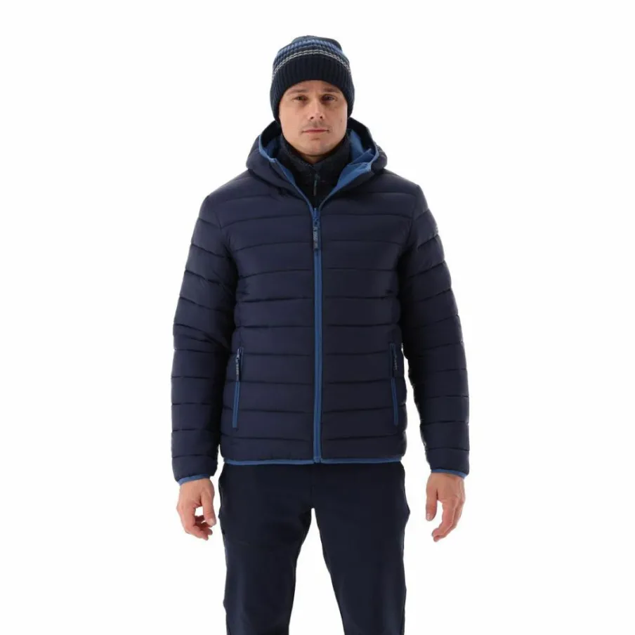 Uomo CMP Giacche Imbottite E Piumini|Giacche Invernali^Giacca da uomo double face con cappuccio