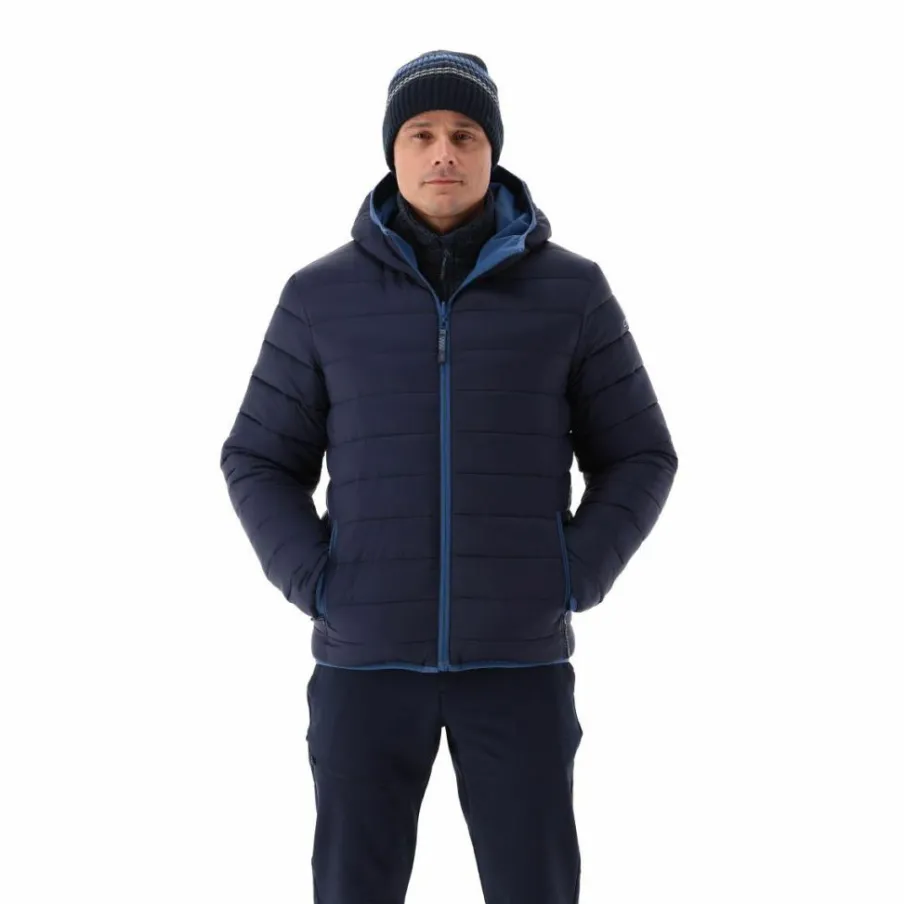 Uomo CMP Giacche Imbottite E Piumini|Giacche Invernali^Giacca da uomo double face con cappuccio