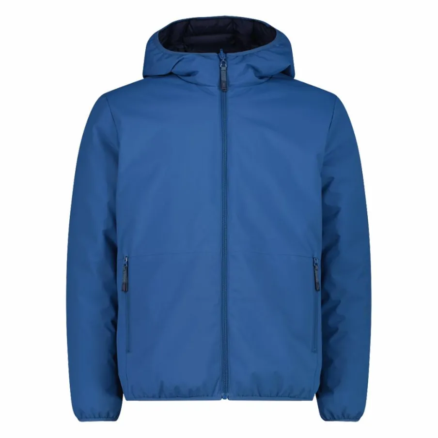 Uomo CMP Giacche Imbottite E Piumini|Giacche Invernali^Giacca da uomo double face con cappuccio