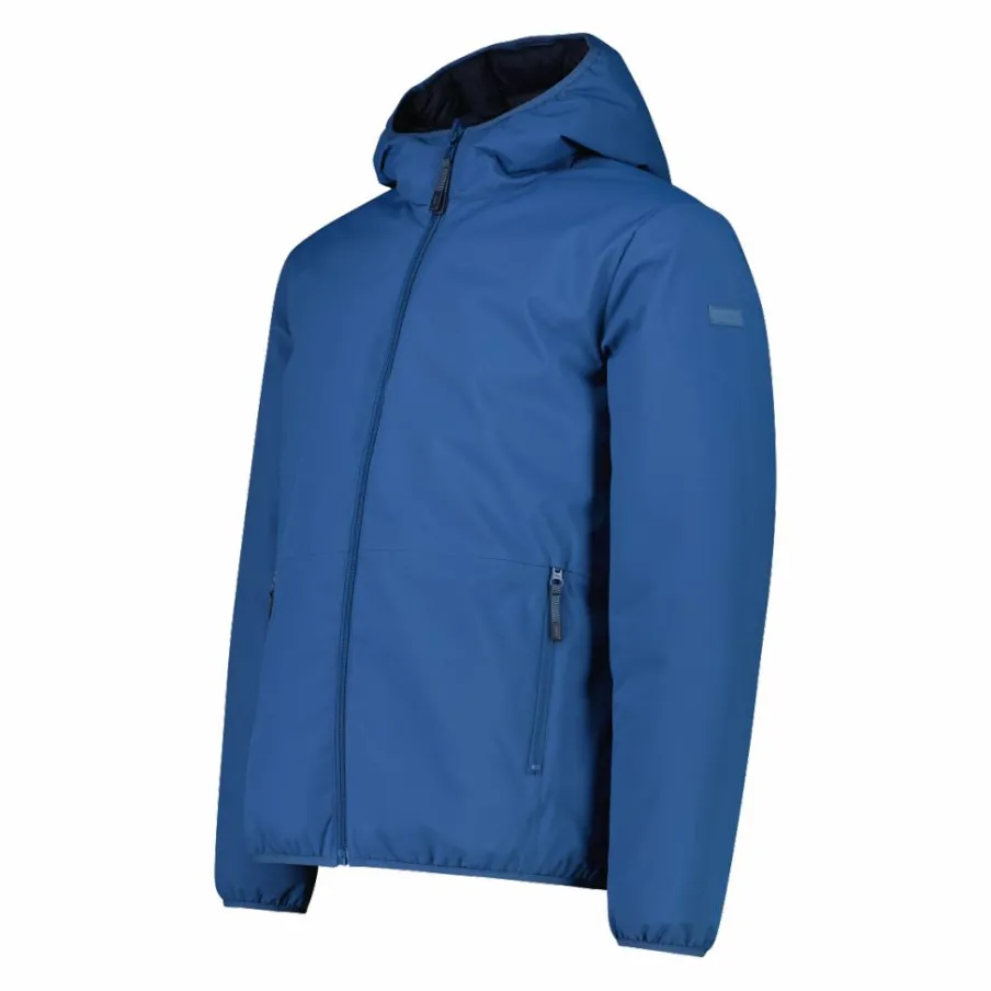 Uomo CMP Giacche Imbottite E Piumini|Giacche Invernali^Giacca da uomo double face con cappuccio