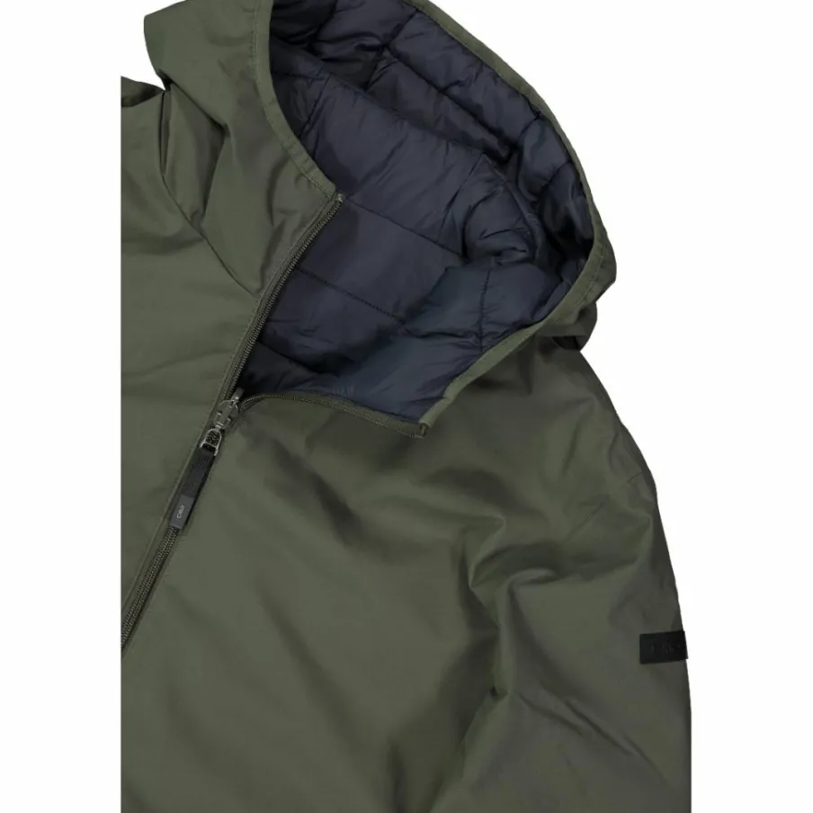 Uomo CMP Giacche Imbottite E Piumini|Giacche Invernali^Giacca da uomo double face con cappuccio