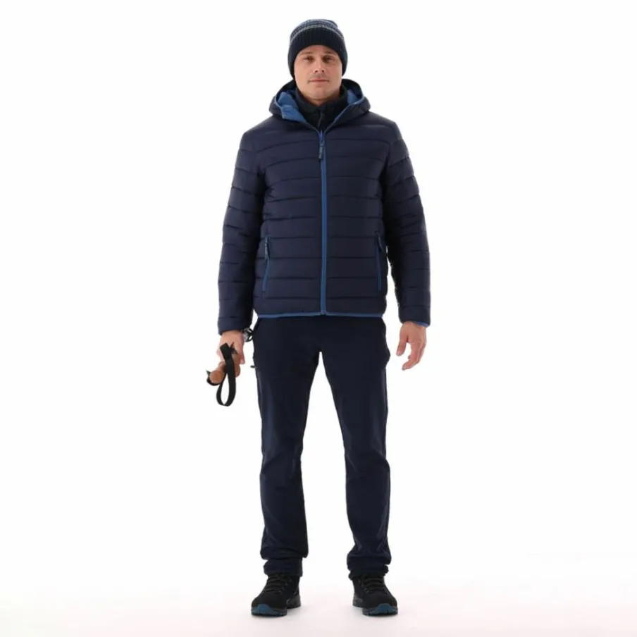 Uomo CMP Giacche Imbottite E Piumini|Giacche Invernali^Giacca da uomo double face con cappuccio