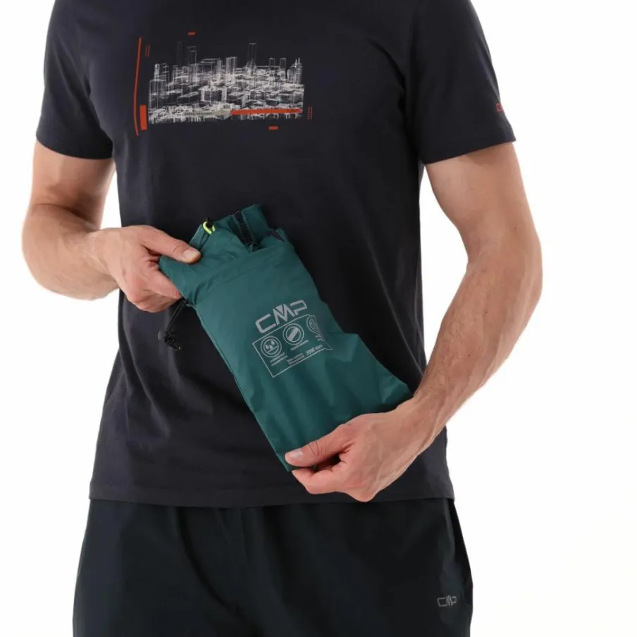 Uomo CMP Gusci E Giacche Impermeabili^Giacca da uomo in Ripstop ripiegabile