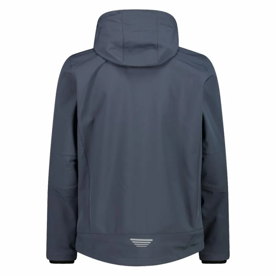 Uomo CMP Giacche Trekking|Giacche Softshell^Giacca da uomo in Softshell con cappuccio staccabile