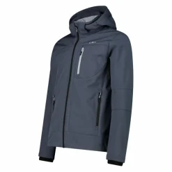 Uomo CMP Giacche Trekking|Giacche Softshell^Giacca da uomo in Softshell con cappuccio staccabile