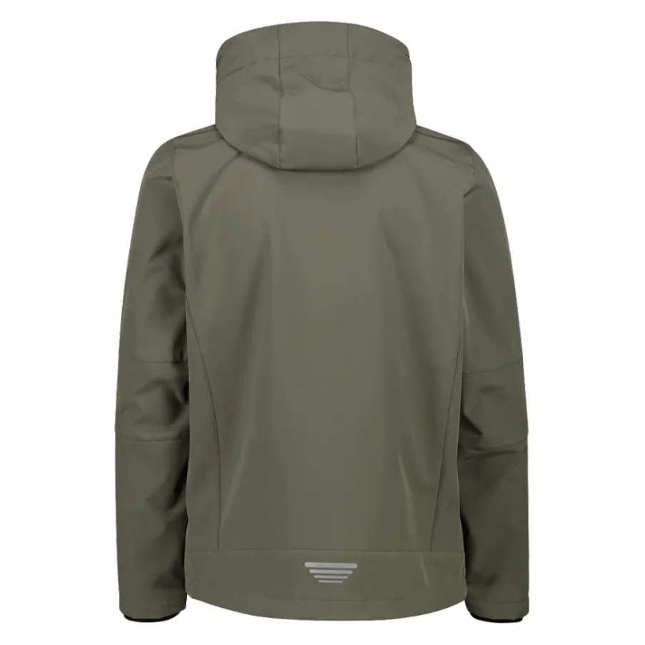 Uomo CMP Giacche Trekking|Giacche Softshell^Giacca da uomo in Softshell con cappuccio staccabile