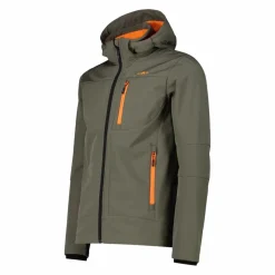 Uomo CMP Giacche Trekking|Giacche Softshell^Giacca da uomo in Softshell con cappuccio staccabile