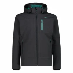 Uomo CMP Giacche Trekking|Giacche Softshell^Giacca da uomo in Softshell con cappuccio staccabile