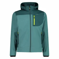Uomo CMP Giacche Trekking|Giacche Softshell^Giacca da uomo in Softshell con cappuccio staccabile