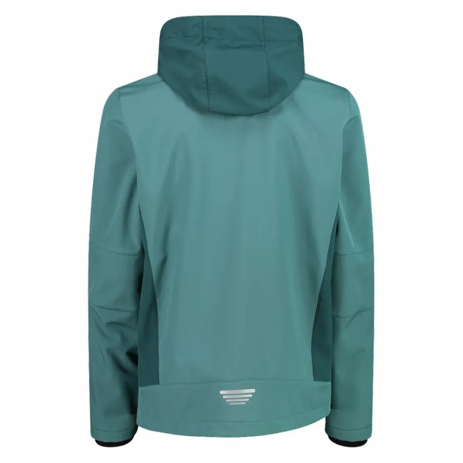 Uomo CMP Giacche Trekking|Giacche Softshell^Giacca da uomo in Softshell con cappuccio staccabile
