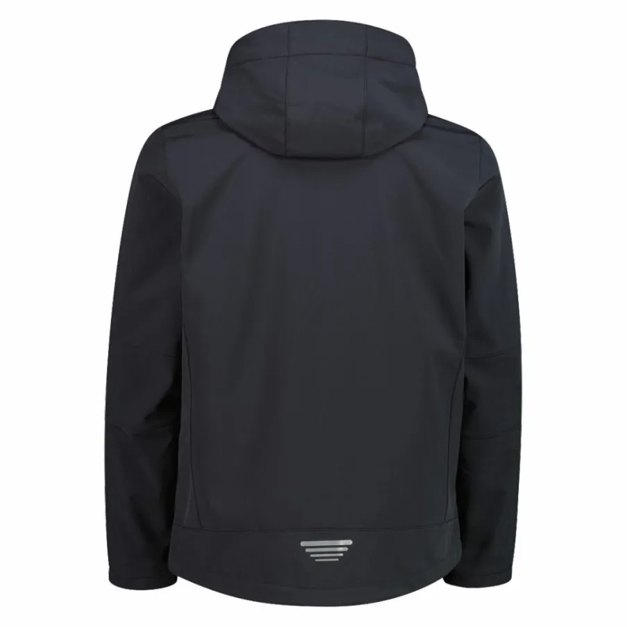 Uomo CMP Giacche Trekking|Giacche Softshell^Giacca da uomo in Softshell con cappuccio staccabile