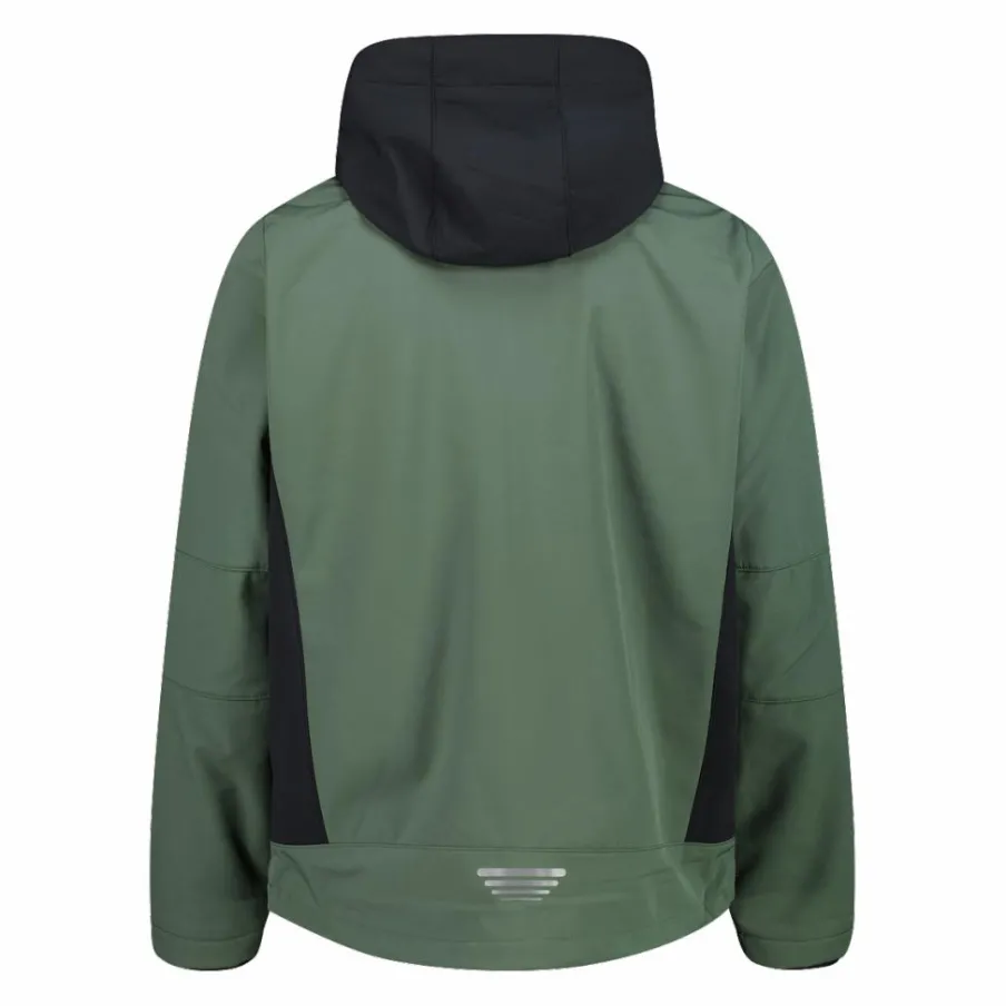 Uomo CMP Giacche Trekking|Giacche Softshell^Giacca da uomo in Softshell con cappuccio staccabile