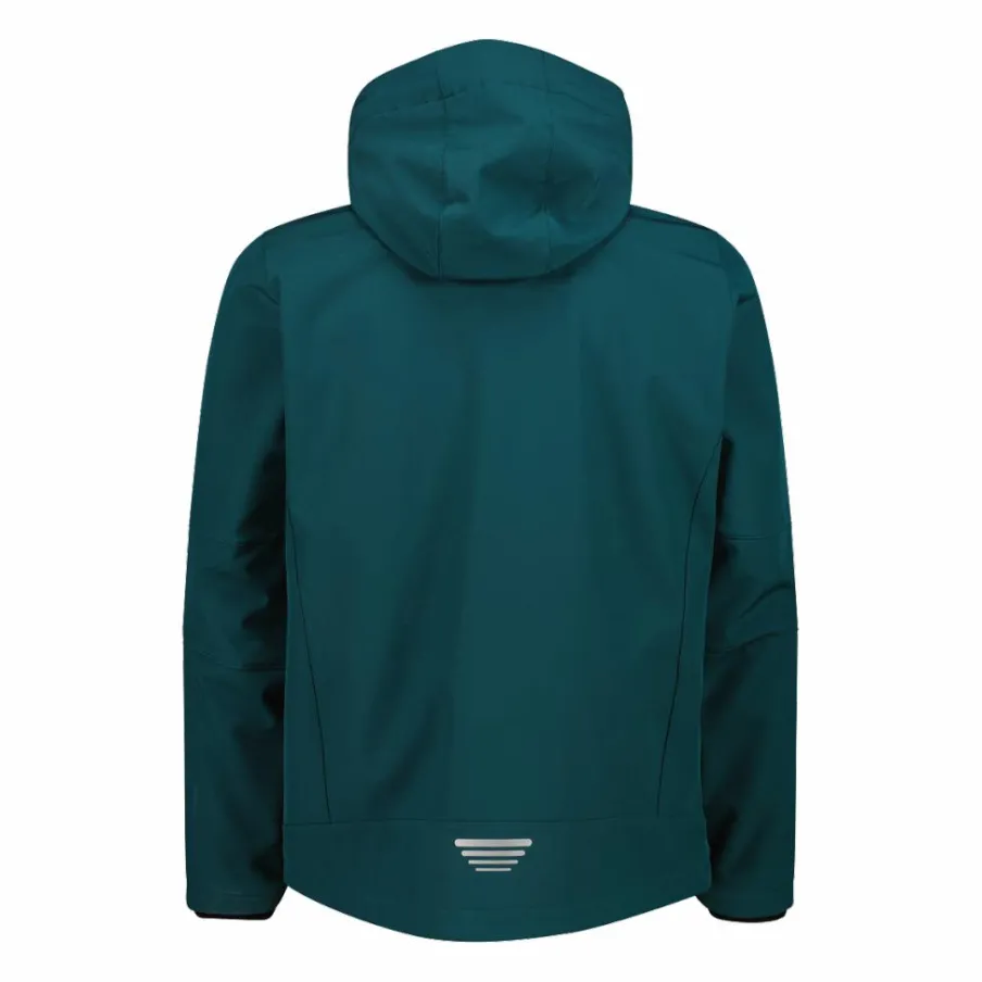 Uomo CMP Giacche Trekking|Giacche Softshell^Giacca da uomo in Softshell con cappuccio staccabile