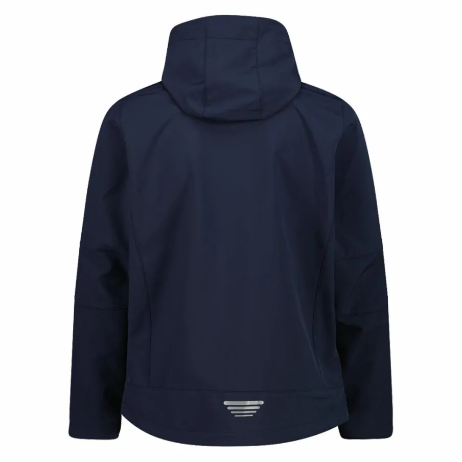 Uomo CMP Giacche Trekking|Giacche Softshell^Giacca da uomo in Softshell con cappuccio staccabile