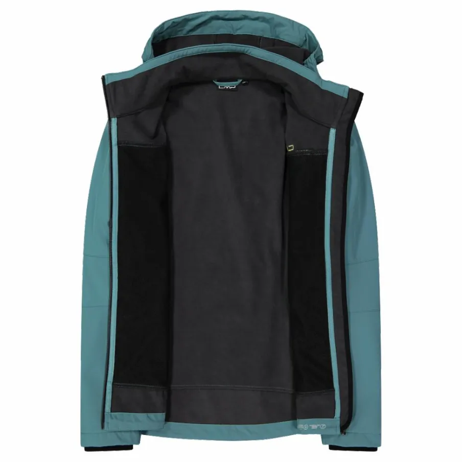 Uomo CMP Giacche Trekking|Giacche Softshell^Giacca da uomo in Softshell con cappuccio staccabile