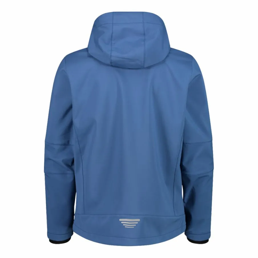 Uomo CMP Giacche Trekking|Giacche Softshell^Giacca da uomo in Softshell con cappuccio staccabile