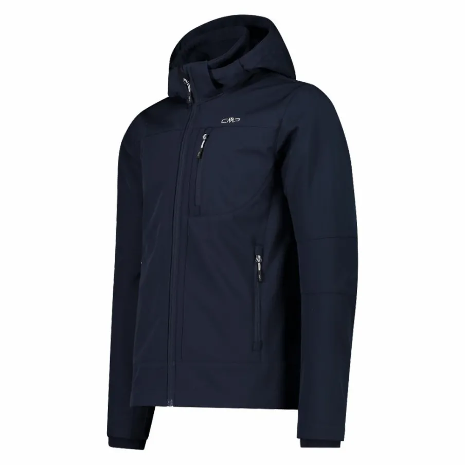 Uomo CMP Giacche Trekking|Giacche Softshell^Giacca da uomo in Softshell con cappuccio staccabile