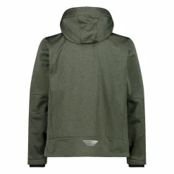 Uomo CMP Giacche Trekking|Giacche Softshell^Giacca da uomo in Softshell melange con cappuccio staccabile