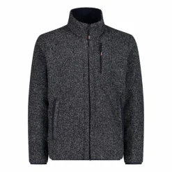 Uomo CMP Maglioni E Felpe^Giacca da uomo rivestita in pile mélange in poliestere riciclato